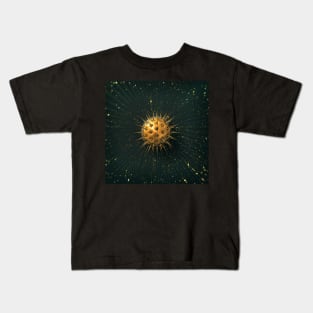 Abstract Dark Sphere Kids T-Shirt